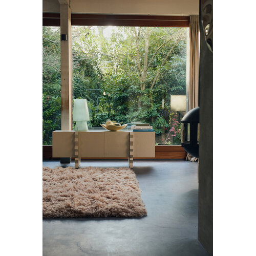 HKliving Fluffy Vloerkleed - Soft Pink 200 x 300 cm