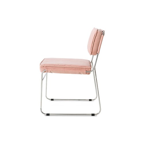 HKliving Endless Dining Chair - Velvet/Lychee Pink HKliving Endless Dining Chair - Velvet/Lychee Pink