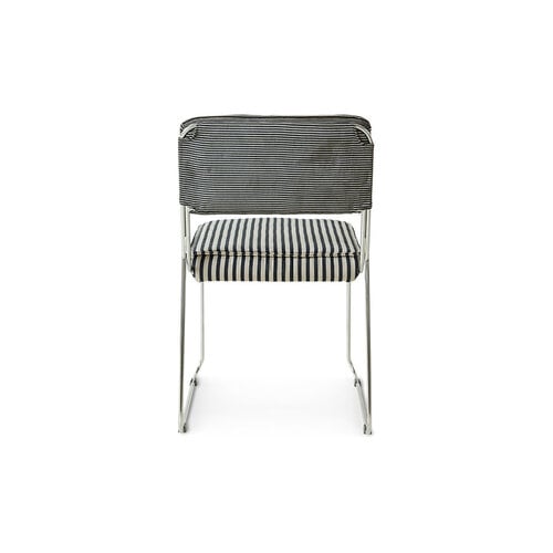 HKliving Endless Dining Chair - Stripe/Monochrome HKliving Endless Dining Chair - Stripe/Monochrome