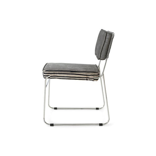 HKliving Endless Dining Chair - Stripe/Monochrome HKliving Endless Dining Chair - Stripe/Monochrome