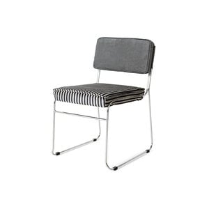 HKliving Endless Dining Chair - Stripe/Monochrome HKliving Endless Dining Chair - Stripe/Monochrome