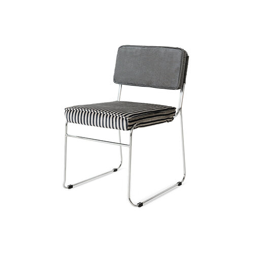 HKliving Endless Dining Chair - Stripe/Monochrome HKliving Endless Dining Chair - Stripe/Monochrome