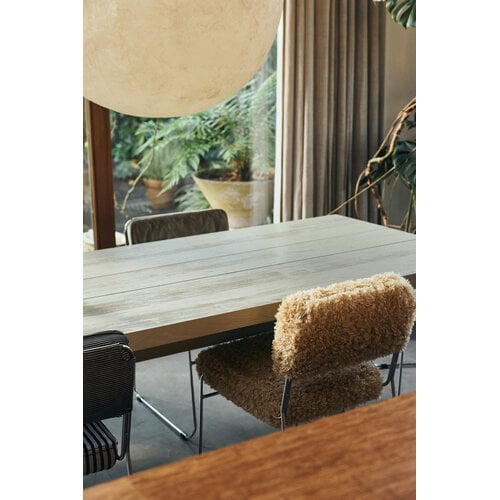HKliving Endless Dining Chair - Poodle/Golden HKliving Endless Dining Chair - Poodle/Golden