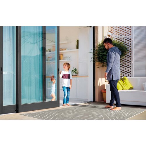Acsento Indoor/Outdoor Vloerkleed Freek - Silver 160 x 230 cm