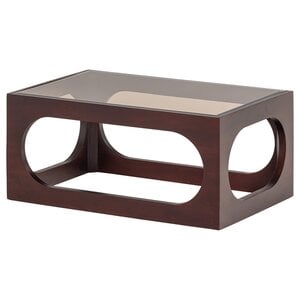 Woood Salontafel Trax - Acaciahout Bruin Woood Salontafel Trax - Acaciahout Bruin