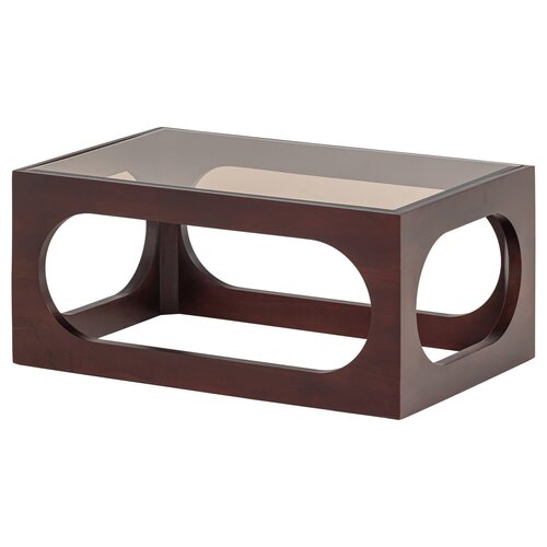 Woood Salontafel Trax - Acaciahout Bruin Woood Salontafel Trax - Acaciahout Bruin