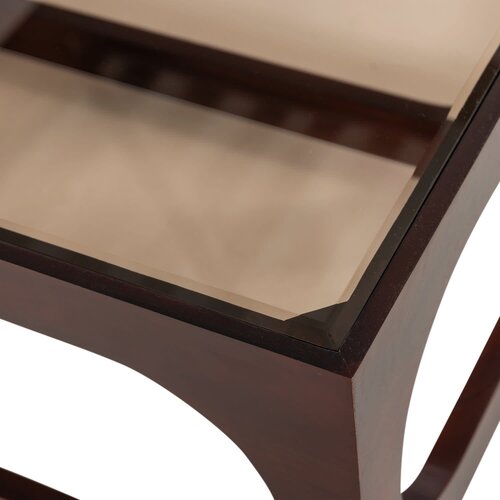 Woood Salontafel Trax - Acaciahout Bruin Woood Salontafel Trax - Acaciahout Bruin