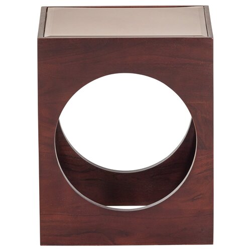Woood Bijzettafel Trax - Acaciahout Bruin Woood Bijzettafel Trax - Acaciahout Bruin