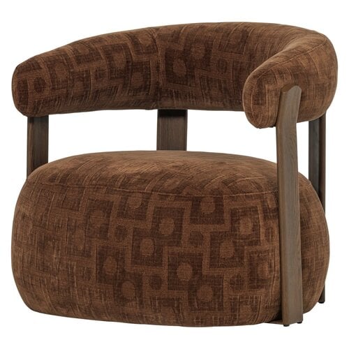 Woood Foon Fauteuil - Bruin Woood Foon Fauteuil - Bruin