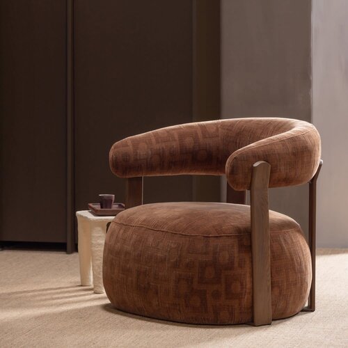 Woood Foon Fauteuil - Bruin Woood Foon Fauteuil - Bruin