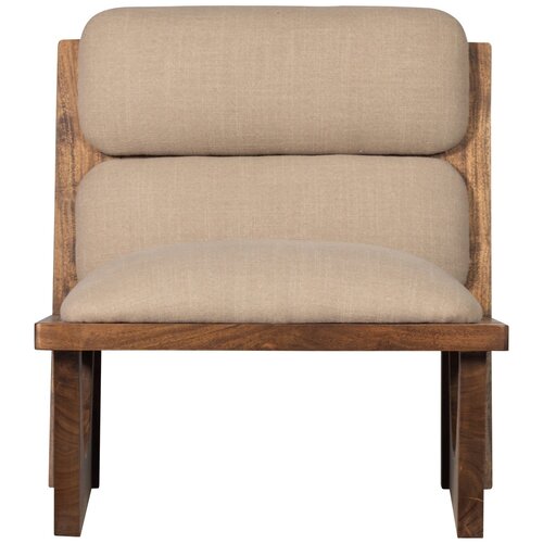 Woood Opulent Fauteuil - Bouclé/Hout Naturel Woood Opulent Fauteuil - Bouclé/Hout Naturel