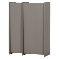 Brock Kast met 2 deuren - Warmgrijs