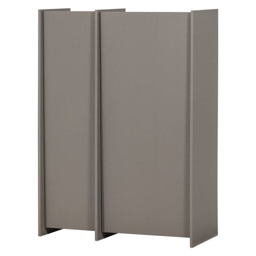 Woood Brock Kast met 2 deuren - Warmgrijs Woood Brock Kast met 2 deuren - Warmgrijs