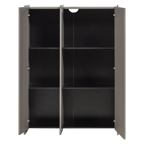 Woood Brock Kast met 2 deuren - Warmgrijs Woood Brock Kast met 2 deuren - Warmgrijs