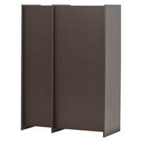 Brock Kast met 2 deuren - Middenbruin
