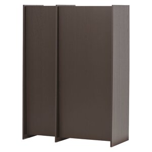 Woood Brock Kast met 2 deuren - Middenbruin Woood Brock Kast met 2 deuren - Middenbruin