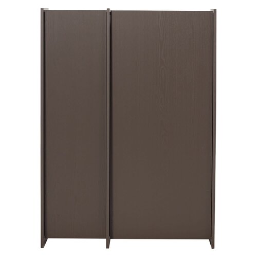 Woood Brock Kast met 2 deuren - Middenbruin Woood Brock Kast met 2 deuren - Middenbruin