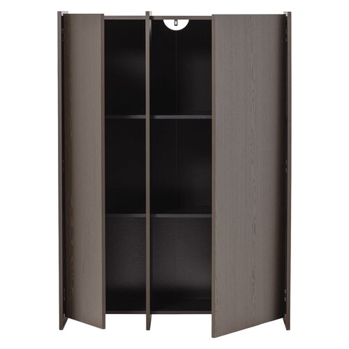 Woood Brock Kast met 2 deuren - Middenbruin Woood Brock Kast met 2 deuren - Middenbruin