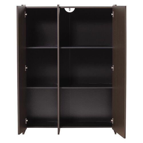 Woood Brock Kast met 2 deuren - Middenbruin Woood Brock Kast met 2 deuren - Middenbruin