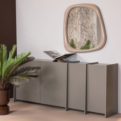Woood Brock Dressoir 200 cm - Warmgrijs Woood Brock Dressoir 200 cm - Warmgrijs