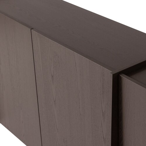 Woood Brock Dressoir 200 cm - Middenbruin Woood Brock Dressoir 200 cm - Middenbruin