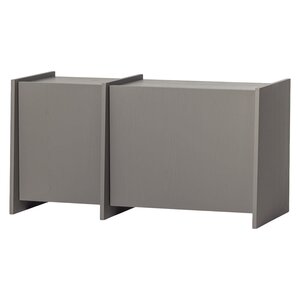 Woood Brock Tv Meubel 102 cm - Warmgrijs Woood Brock Tv Meubel 102 cm - Warmgrijs