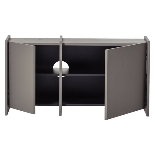 Woood Brock Tv Meubel 102 cm - Warmgrijs Woood Brock Tv Meubel 102 cm - Warmgrijs