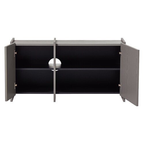 Woood Brock Tv Meubel 102 cm - Warmgrijs Woood Brock Tv Meubel 102 cm - Warmgrijs