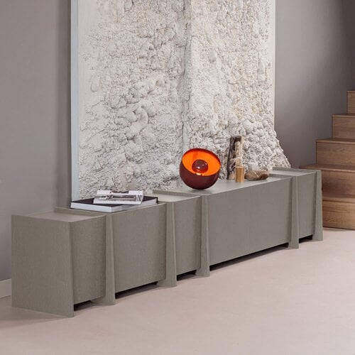 Woood Brock Tv Meubel 102 cm - Warmgrijs Woood Brock Tv Meubel 102 cm - Warmgrijs