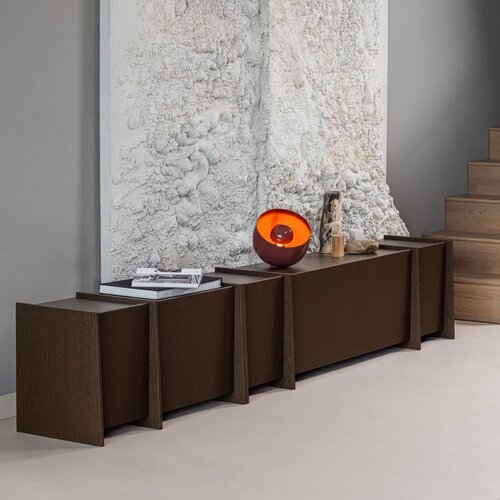 Woood Brock Tv Meubel 102 cm - Middenbruin Woood Brock Tv Meubel 102 cm - Middenbruin