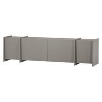 Brock Tv Meubel 200 cm - Warmgrijs