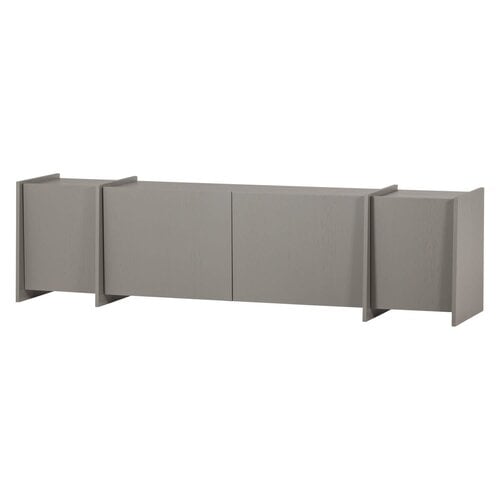 Woood Brock Tv Meubel 200 cm - Warmgrijs Woood Brock Tv Meubel 200 cm - Warmgrijs