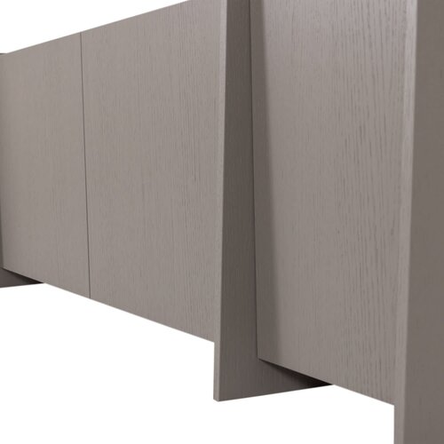 Woood Brock Tv Meubel 200 cm - Warmgrijs Woood Brock Tv Meubel 200 cm - Warmgrijs