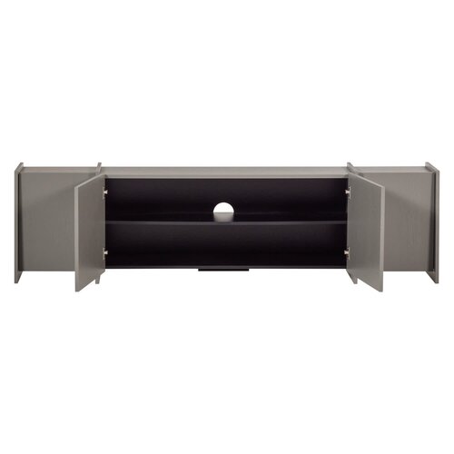 Woood Brock Tv Meubel 200 cm - Warmgrijs Woood Brock Tv Meubel 200 cm - Warmgrijs