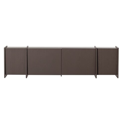 Woood Brock Tv Meubel 200 cm - Middenbruin Woood Brock Tv Meubel 200 cm - Middenbruin