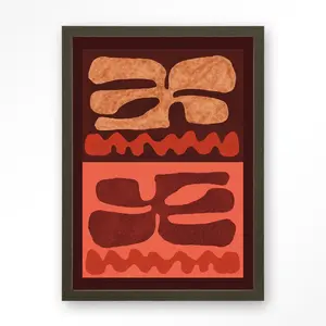 Artwork Groovy Neutral - 50 x 70 cm (Poster + Kader) Artwork Groovy Neutral - 50 x 70 cm (Poster + Kader)