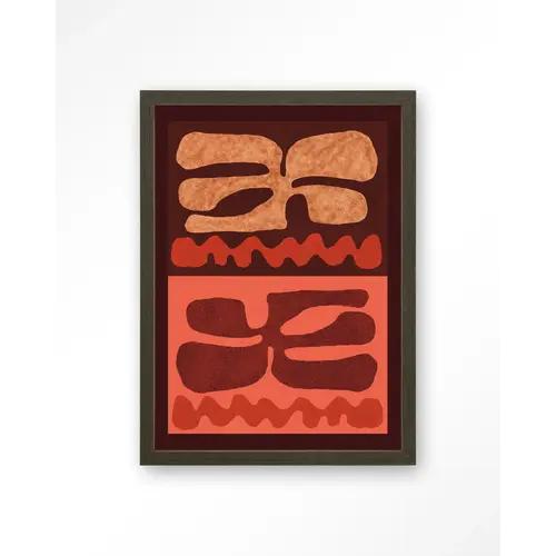 Artwork Groovy Neutral - 50 x 70 cm (Poster + Kader) Artwork Groovy Neutral - 50 x 70 cm (Poster + Kader)