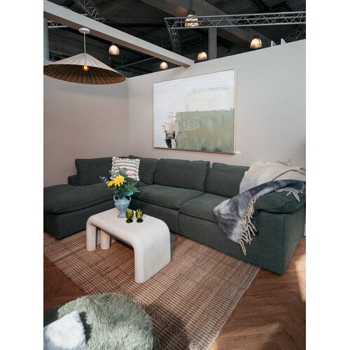 COMF Collection Zetel Isla - Opstelling: Longchair (links) + 1,5-zit (zonder arm) + 1,5-zit (arm rechts) - Stof: Natura 78 (cat. C) COMF Collection Zetel Isla - Opstelling: Longchair (links) + 1,5-zit (zonder arm) + 1,5-zit (arm rechts) - Stof: Natura 78 (cat. C)