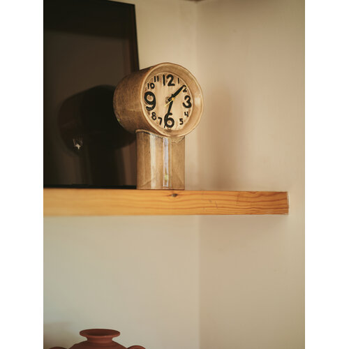 HKliving Klok Keramiek - Retro Cream HKliving Klok Keramiek - Retro Cream