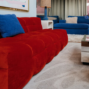COMF Collection Soho zetel - Opstelling: 3-zit zonder armen (stand alone) - Stof: Juke Oranje 25 (cat. 8) COMF Collection Soho zetel - Opstelling: 3-zit zonder armen (stand alone) - Stof: Juke Oranje 25 (cat. 8)
