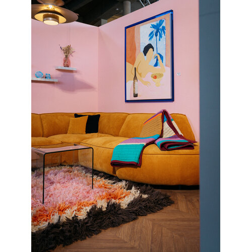 COMF Collection Havana Zetel - Opstelling: Hoek (rond) + Hoekelement (trapeze) + 1-zit zonder armen + Hoek (rond) - in Stof: Cord , kleur 403 (cat. C) COMF Collection Havana Zetel - Opstelling: Hoek (rond) + Hoekelement (trapeze) + 1-zit zonder armen + Hoek (rond) - in Stof: Cord , kleur 403 (cat. C)