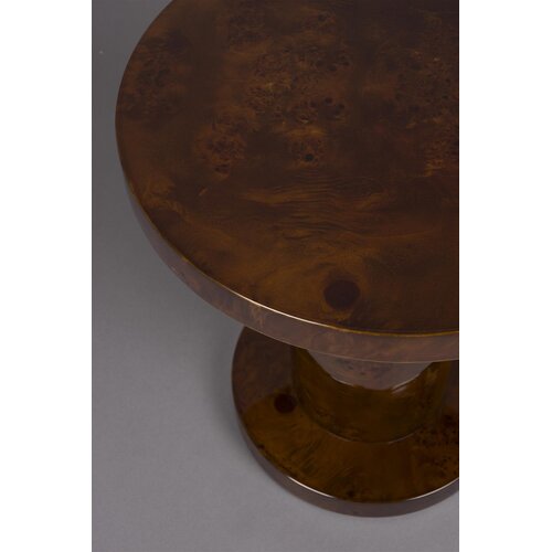 Dutchbone Bijzettafel Quinn - Walnut Dutchbone Bijzettafel Quinn - Walnut