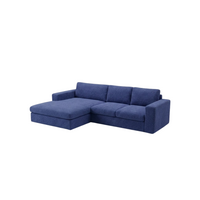 Daydream zetel - Divan Links 144 (Arm Charlie) + 2,5-zit (zonder armen) + Arm Charlie - Stof: Boogie 46 (cat. 7)