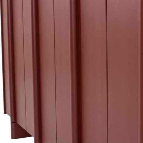 Woood Basu Dressoir 200 cm - Bordeauxrood Woood Basu Dressoir 200 cm - Bordeauxrood