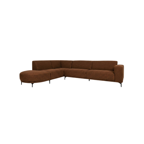 COMF Collection Zetel Helsinki - Opstelling: Longchair rond (links) + 3-zit (arm rechts) - Stof: Florin 44 (cat. D) COMF Collection Zetel Helsinki - Opstelling: Longchair rond (links) + 3-zit (arm rechts) - Stof: Florin 44 (cat. D)