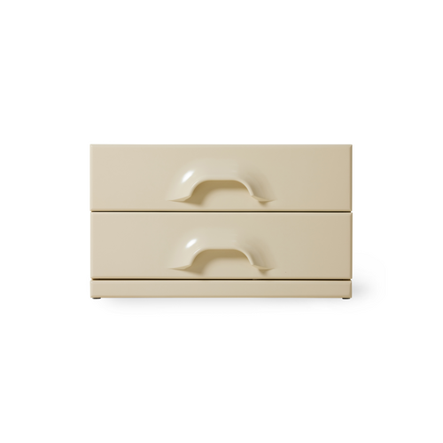 HKliving Ladekast met 2 Lades - Cream