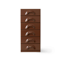 Ladekast met 6 Lades - Chocolate