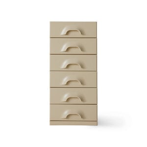 HKliving Ladekast met 6 Lades - Cream