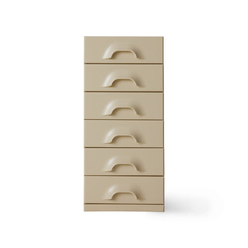 HKliving Ladekast met 6 Lades - Cream