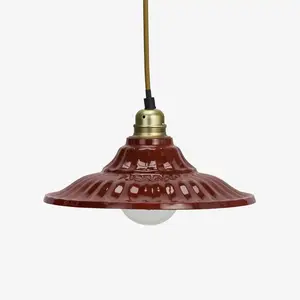 Madam Stoltz Hanglamp Emaille - Cherry